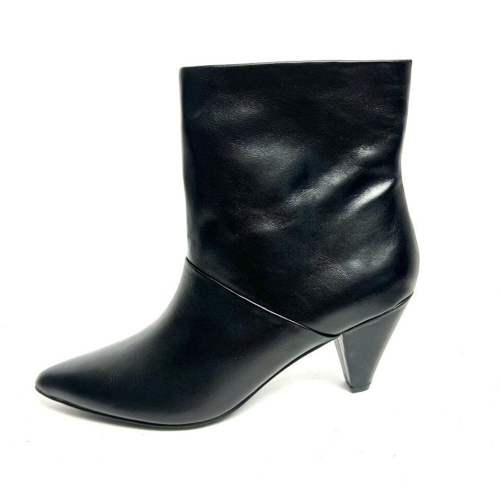 FarylRobin Womens Marianna Bootie Black Leather Size 11 M